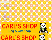 Tablet Screenshot of carl-shop.com